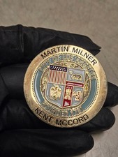 Los Angeles Martin Milner Kent Mccord Pete Malloy ADAM 12 Challenge coin  picture