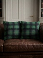 Rare: John MacArthur 50th Ministry Anniversary Tartan Pillow (14” x 14”) picture