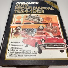 Chilton's Auto Repair Manual 1954-1963 Collectors Edition Prisine Condition picture