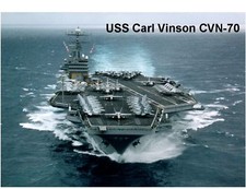 USS Carl Vinson CVN-70  Navy Ship  Refrigerator / Tool  Magnet picture