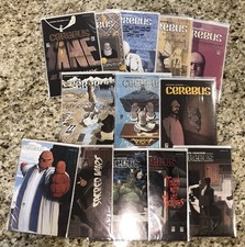 Lot of Cerebus Comics, Aardvark-Vanaheim, Dave Sim, 13 qty. between 70 - 84 picture