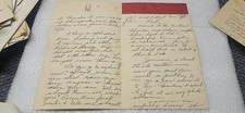 handwritten World War II document lists a soldier's wartime travels picture