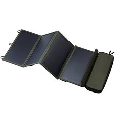 Elecom Solar Charger NESTOUT SOLAR-1 [4 Panels] 28W Olive MPA-NEST-S014OV picture