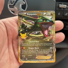 Rayquaza EX 85/124 Dragons Exalted 30th ANNIVERSARY- GRADE FRESH PULL 🔥 picture