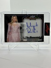 2024 Leaf Metal The Immortals Margot Robbie On Card Autograph Auto Signed /50 picture