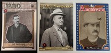 Bat Masterson Collector Cards, 1800s Short Print(12 of 25 ), Americana, 3 diff picture