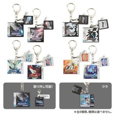 Pokemon Nintendo DS & 3DS Game Package Keychain Collection NEW Japan picture