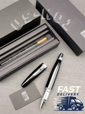 Hot Rolls Royce The Collection Gloss Black Rollerball New With Full Gift Set picture