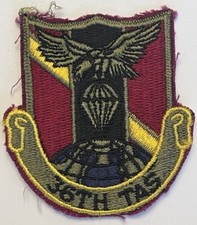 36th Tactical Airlift Squadron Patch USAF Embroidered Military US Air Force picture