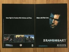 Braveheart PC 1999 Vintage Print Ad/Poster Official Mel Gibson William Wallace picture