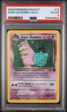 Pokemon Dark Slowbro Team Rocket Holo Rare #12 PSA 4 picture