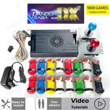 Pandora Saga DX 9800 In 1 Box Kit 5PIN Joystick HAPP Push Button Family HDMI VGA picture
