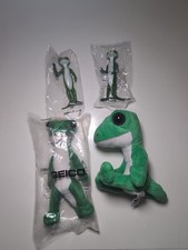 GEICO Gecko Lot Of 4 Advertising Promo Toy 4