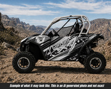 2013-2016 Can Am Maverick 1000 R  OAGFX Racing Graphics Kit  D79-5 picture