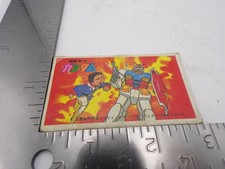 Vintage 80's Menko Gundam Japanese Animation Trading Card Robotech Battletech 5 picture