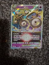 Unown VSTAR 066/195 Ultra Rare Silver Tempest Pokémon Card | NM/Mint picture