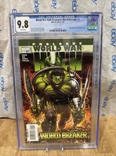 WORLD WAR HULK PROLOGUE WORLD BREAKER #1 CGC 9.8 Marvel 2007 Comics picture