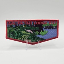 Aal-Pa-Tah Lodge 237 Gulf Stream Council OA Flap Scouting Florida, Big Alligator picture