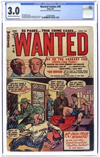 Wanted Comics #40 CGC 3.0 Buscema Collection 1951 4703924008 picture