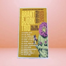 Brant Bjork Trio & Full Tone Generator 2025 Australia & New Zealand Tour Flyer picture