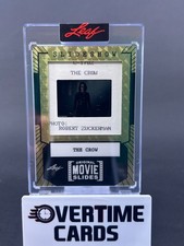 2026 Leaf Slideshow The Crow Original Movie Slides Gold Vinyl One of One 1/1 picture