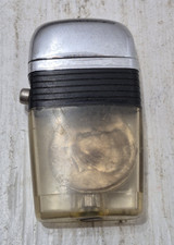 VINTAGE SCRIPTO VU LIGHTER 1966 KENNEDY HALF DOLLAR Coin Inside Novelty picture