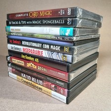 Magic DVD Lot of 12 Jay Sankey Eddy Ray Gerry Griffin *Most Are New & Sealed picture
