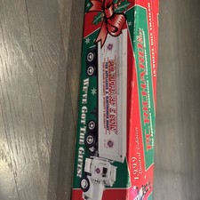 PC Richard & Son Toy Truck Semi Tractor Trailer NEW  Christmas Theme Bank 1999 picture