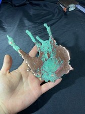 Copper from Keweenaw Peninsula, Michigan – Splash Copper Specimen see video picture