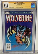 Wolverine #2 VTG 1982 CGC 9.2 NM- 1st App 🔑 Chris Claremont Red Sig ✍️ OW-W Pgs picture