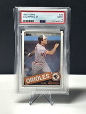 1985 TOPPS TIFFANY #30 CAL RIPKEN JR. PSA 9 picture