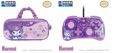 PSL HORI Pad TURBO Mini & Pouch Sanrio Kuromi ver. for Nintendo Switch 2 picture