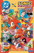 DC X Sonic The Hedgehog Metal Legion #5 CVR A Pablo M Colla 9/16/26 picture