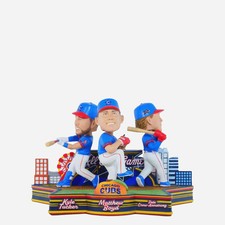 Chicago Cubs 2025 All-Star Mini Bobblehead Tucker Boyd Pete Crow-Armstrong picture