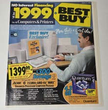 1998 Best Buy Circular Nintendo 64 Gateway Packard Bell January 11 Store Ad picture
