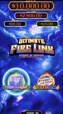 Ultimate Fire Link Triple Nova 2/1   - HET Game Board picture