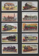 Phillips 1934 RAILWAY ENGINES set cigarette cards picture