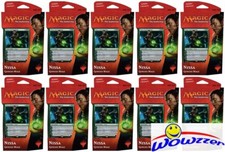 (10) MTG Hour of Devastation Planeswalker Factory Sealed Deck Nissa Genesis Mage picture