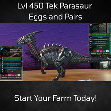 Ark ASA Tek Parasaur - Lvl 450 - PVE Official picture