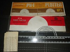 Jeppesen times mirror 2 In 1 Weems Mark 2 Aircraft Aviation Plotter Vtg PN-1 picture