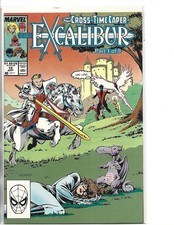 EXCALIBUR # 12 * MARVEL COMICS * NEAR MINT * 1989 picture