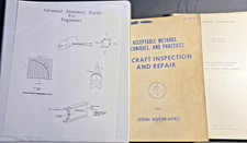 Vintage Boeing 7X7 Advanced Structural Repair Manual 1964 FAA Airframe Lot picture