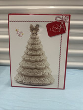 Lenox Brightly Shining Tree Lit Figurine Christmas Xmas Decor Original Box picture