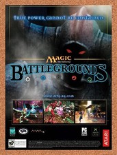 2003 Magic The Gathering Battlegrounds Xbox Original Advertisement / Promo v3 picture