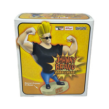 2002 JOHNNY BRAVO BOBBLEHEAD NEW IN ORIGINAL BOX KEEBLER KELLOGG'S picture
