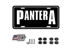 Pantera license plate metal wall sign front tag vanity plate - Music Band picture
