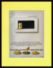 1987 Kraft Cheez Whiz Framed 11x14 ORIGINAL Vintage Advertisement picture