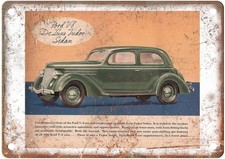 1936 Ford Vintage Automobile Advertising Retro Look Metal Sign AN2348 picture