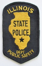 Illinois State Police Department of Public Safety Police Patch IL picture