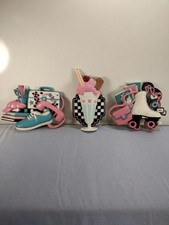 LOT OF THREE Burwood Products 1993 Wall Hangers / They are Dirty & need cleaning picture